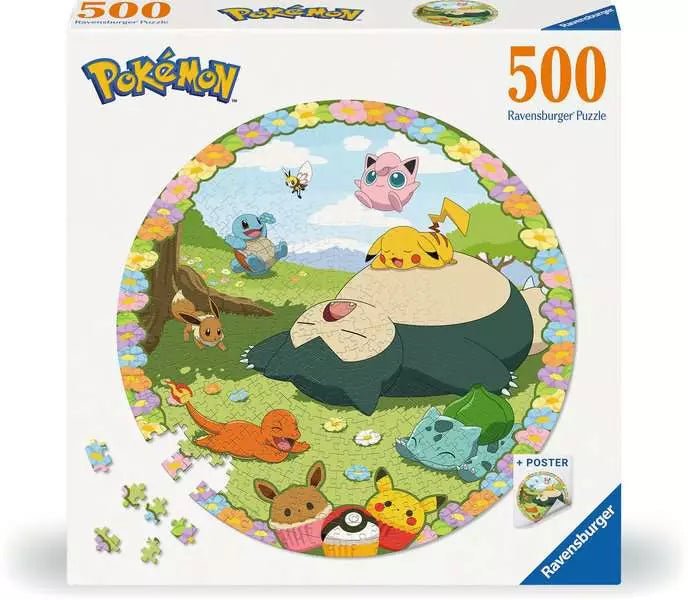 Pokémon Ravensburger 500 darabos kirakó puzzle (RA - 12001131 4005555011316) - puzzlegarden