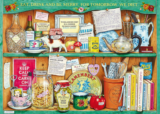Polcok - A szakács polca Ravensburger 1000 darabos kirakó puzzle (RA - 16883) - puzzlegarden