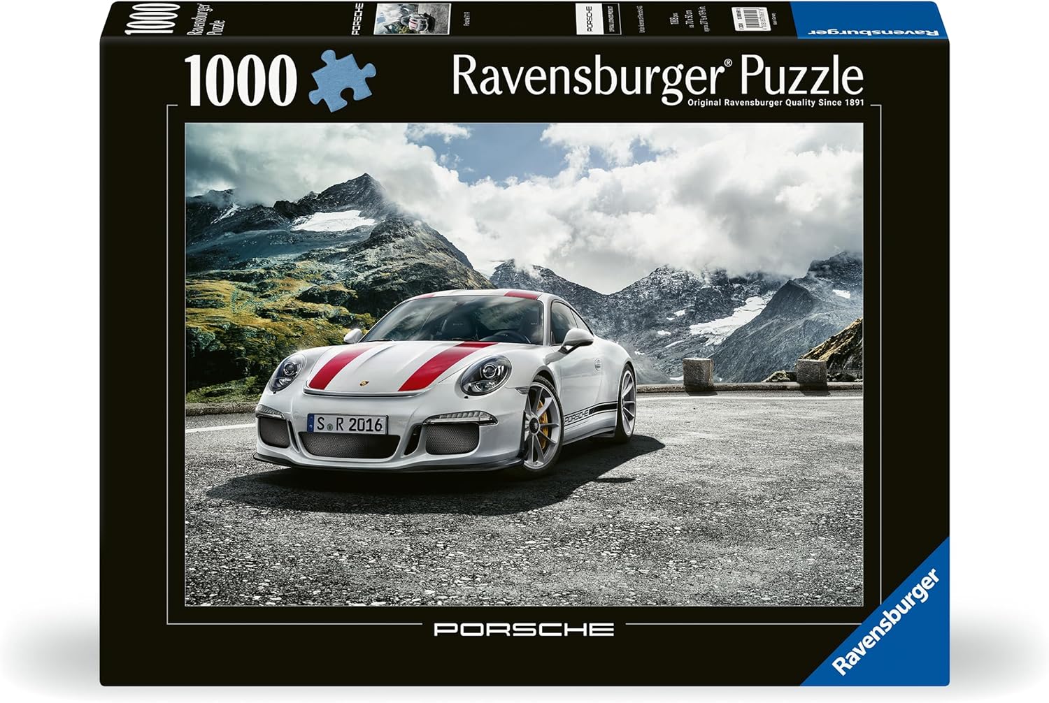 Porsche 911 R Ravensburger 1000 darabos kirakó puzzle (RA - 12000691 4005556198979) - puzzlegarden