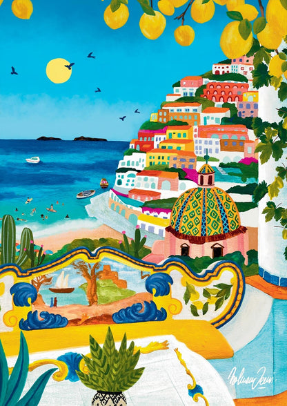 Positano Pieces & Peace 1000 darabos kirakó puzzle (PaP - 0121 3770001401218) - puzzlegarden