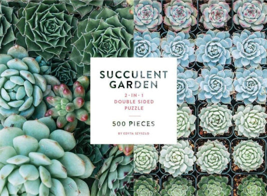 Pozsgások kertje Galison 500 darabos kirakó puzzle (GA - M052520Q) - puzzlegarden
