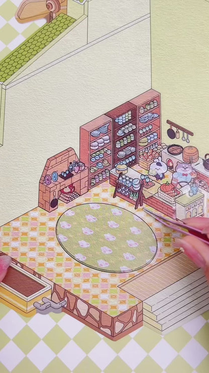 Mozgó kastély - matricajelenet