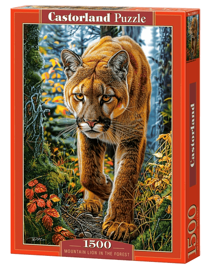 Puma az Erdőben Castorland 1500 darabos kirakó puzzle (C - 152261 5904438152261) - puzzlegarden