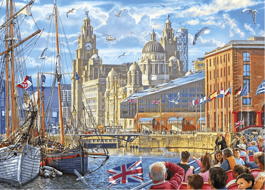 Albert Kikötő, Liverpool Gibsons 1000 darabos kirakó puzzle (G - G6298) - puzzlegarden
