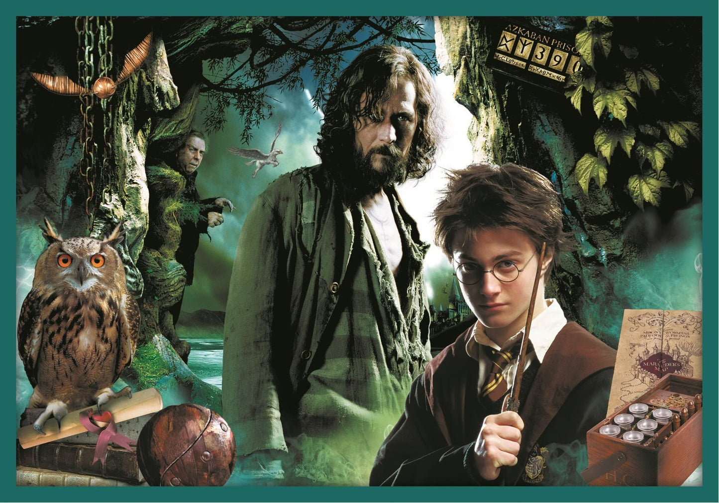 10 in 1 - Harry Potter Trefl 48 darabos kirakó puzzle (TR-90392 5900511903928) - puzzlegarden