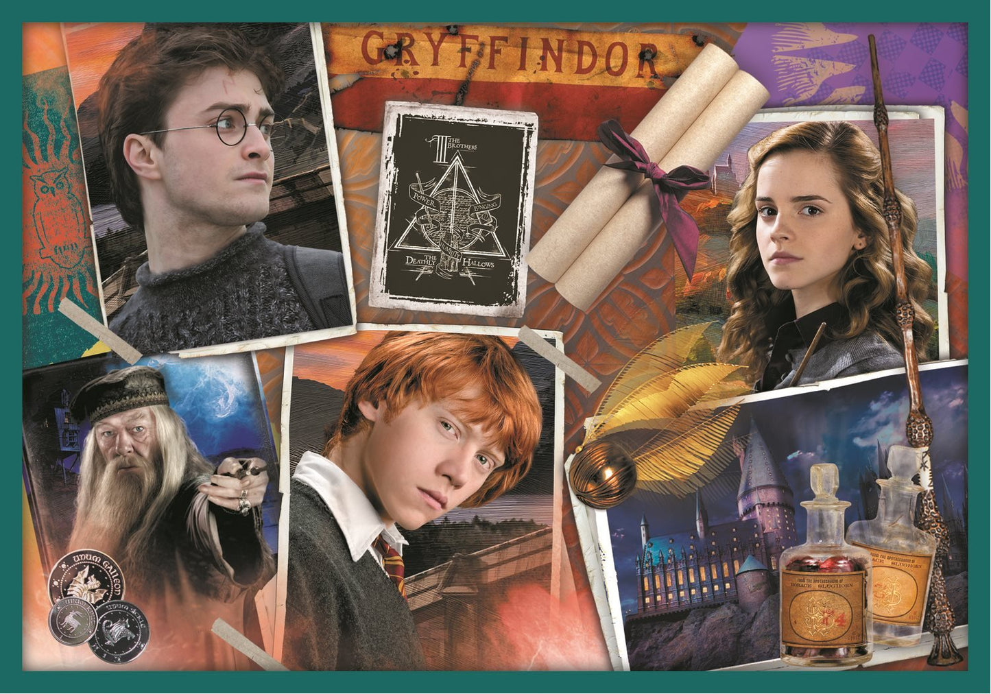 10 in 1 - Harry Potter Trefl 48 darabos kirakó puzzle (TR-90392 5900511903928) - puzzlegarden