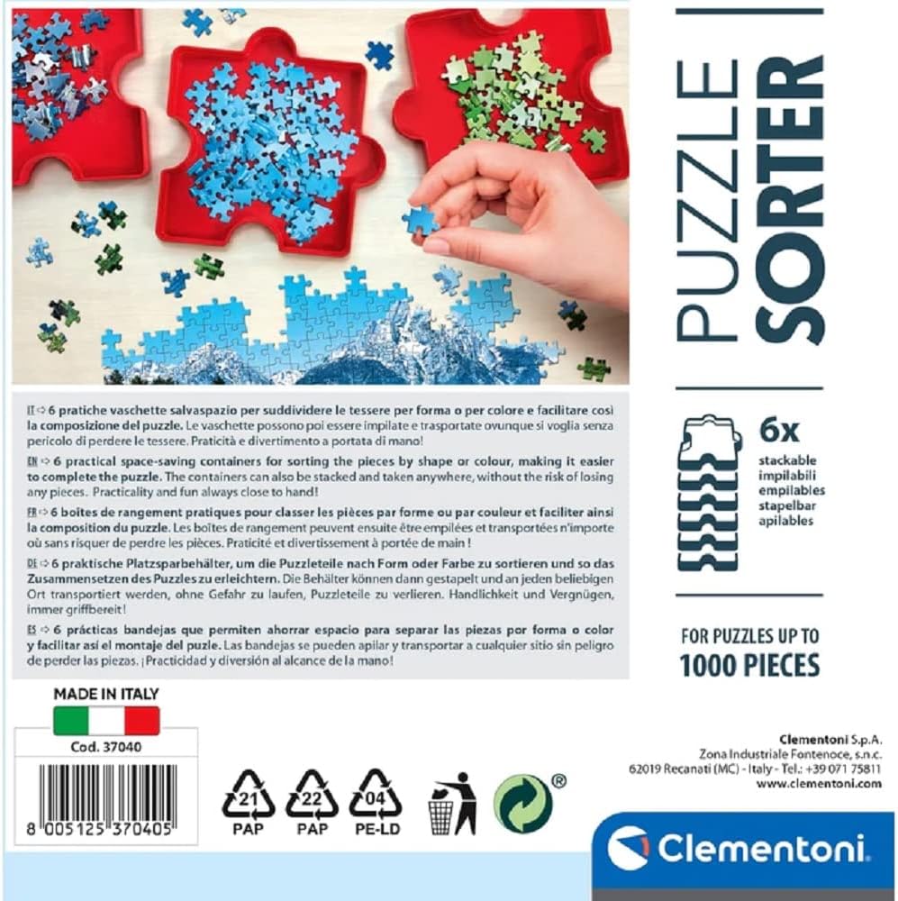 Puzzle Szortírozó Clementoni egyéb darabos kirakó puzzle (CL-37040 8005125370405) - puzzlegarden