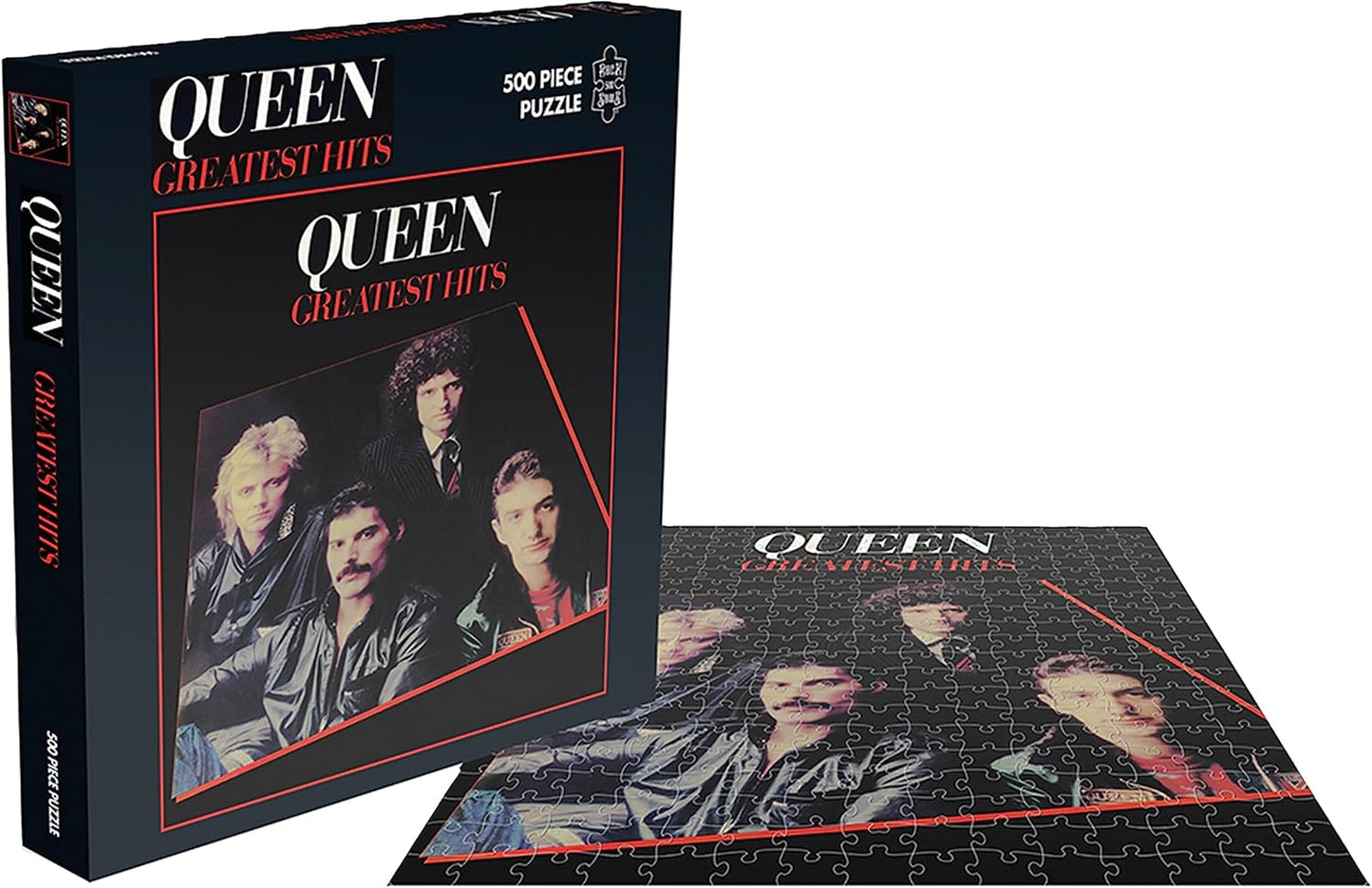 Queen - Greatest Hits Aquarius 500 darabos kirakó puzzle (AQ - RSAW188PZ 803341522770) - puzzlegarden