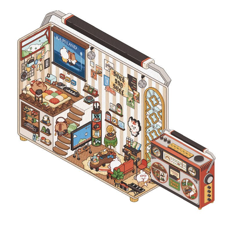 Rádió - matricajelenet Simno 1 darabos kirakó puzzle (SN-6941776325031) - puzzlegarden