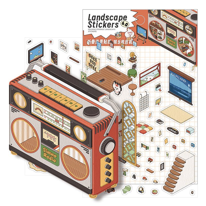 Rádió - matricajelenet Simno 1 darabos kirakó puzzle (SN-6941776325031) - puzzlegarden