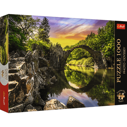 Rakotz Híd, Kromlau, Németország Trefl 1000 darabos kirakó puzzle (TR - 10811 5900511108118) - puzzlegarden