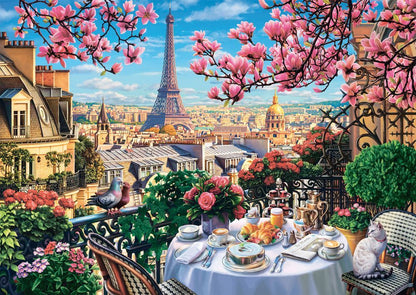 Reggeli Párizsban Schmidt Spiele 1000 darabos kirakó puzzle (SCH-58876) - puzzlegarden