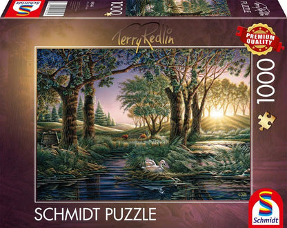 Reggeli Varázs a Tónál Schmidt Spiele 1000 darabos kirakó puzzle (SCH - 58546 4001504585464) - puzzlegarden