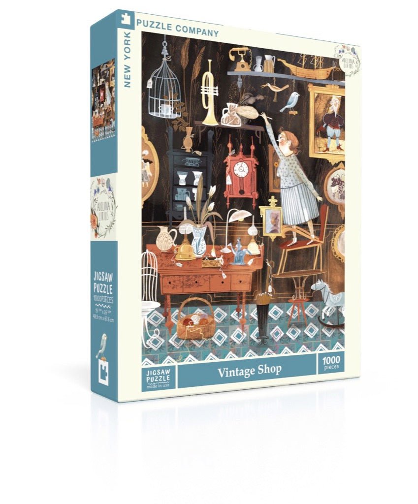 Régiségbolt New York Puzzle Company 1000 darabos kirakó puzzle (NYPC - NPZAL2431 840291701787) - puzzlegarden