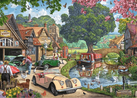 Régmúlt szép idők Ravensburger 1000 darabos kirakó puzzle (RA - 12001523) - puzzlegarden
