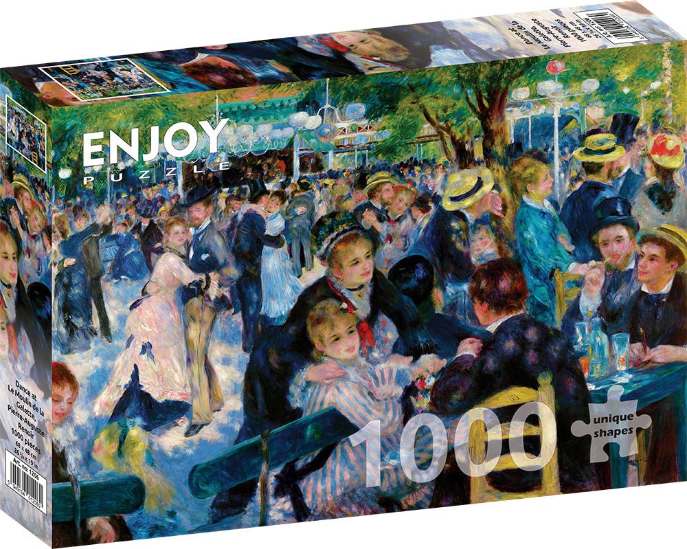 Renoir - Bál a Moulin de la Galette-ben Enjoy 1000 darabos kirakó puzzle (EN-1206 5949194012060) - puzzlegarden