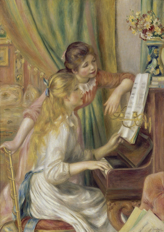 Renoir - Fiatal lányok zongoránál, 1892 Bluebird 1000 darabos kirakó puzzle (BB - F - 60315) - puzzlegarden