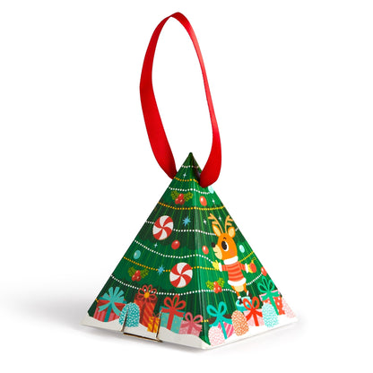 Rénszarvas hógömb – karácsonyfadísz Mudpuppy 48 darabos kirakó puzzle (GA-9780735382381) - puzzlegarden