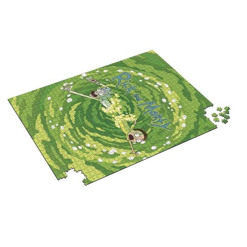 Rick és Morty - A Portál SD-Toys 1000 darabos kirakó puzzle (SD-RM001 8435450247378) - puzzlegarden