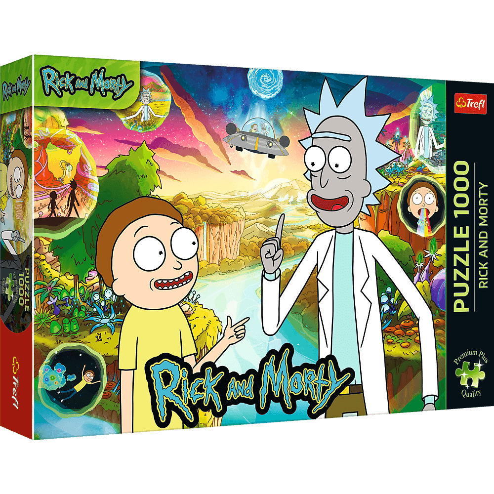 Rick és Morty Trefl 1000 darabos kirakó puzzle (TR - 10838 5900511108385) - puzzlegarden