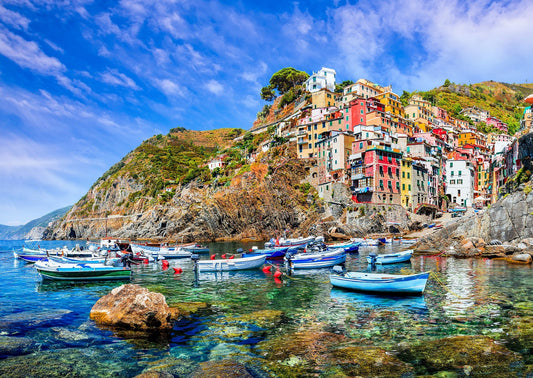 Riomaggiore, Cinque Terre, Olaszország Enjoy 1000 darabos kirakó puzzle (EN - 1071) - puzzlegarden