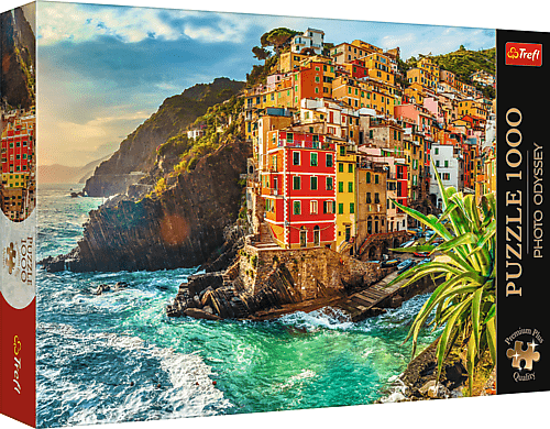 Riomaggiore Városa, Olaszország Trefl 1000 darabos kirakó puzzle (TR - 10855 5900511108552) - puzzlegarden