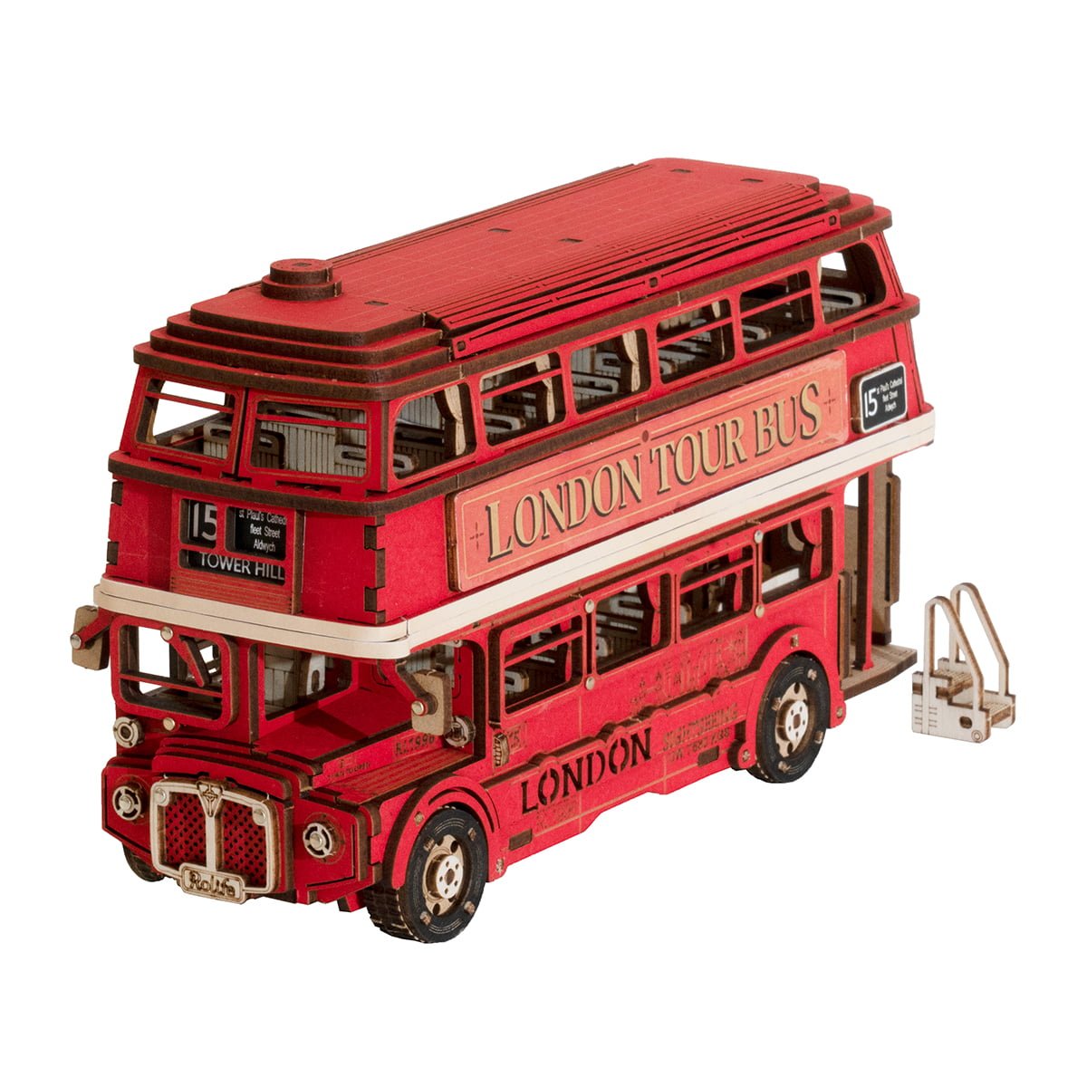 Rolife - Londoni busz Robotime 255 darabos kirakó puzzle (RO-TGM02) - puzzlegarden