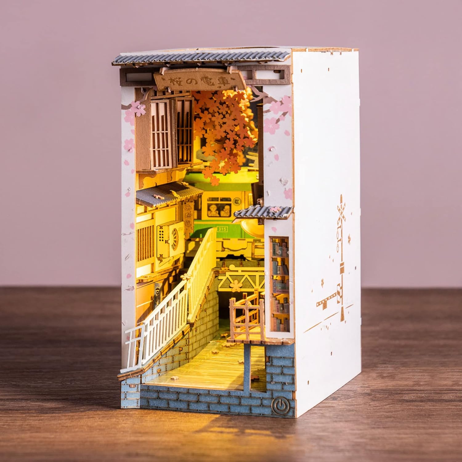 Rolife - Sakura Expressz Könyvkuckó Robotime 340 darabos kirakó puzzle (RO - TGB01) - puzzlegarden