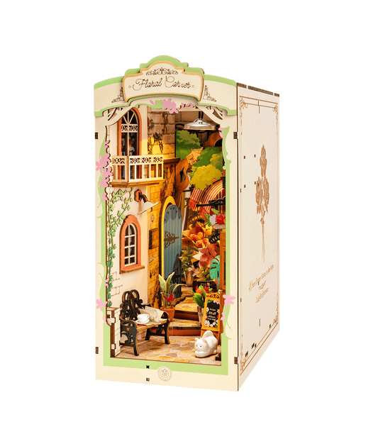 Rolife - Virágos utca Robotime 164 darabos kirakó puzzle (RO - TGB09 6946785121292) - puzzlegarden
