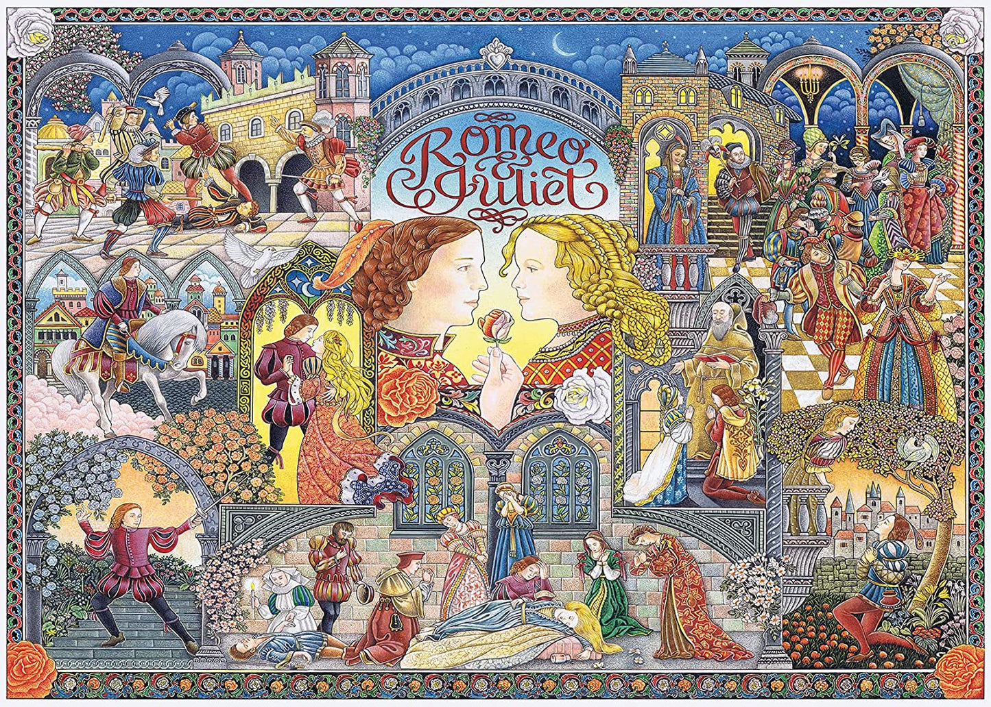 Rómeó és Júlia Ravensburger 1000 darabos kirakó puzzle (RA-16808 4005556168088) - puzzlegarden