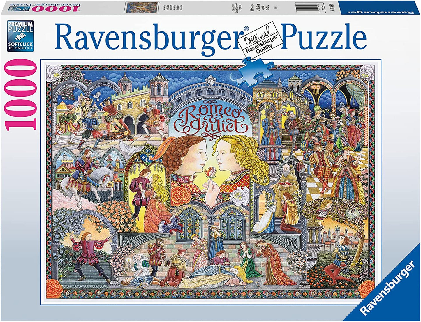 Rómeó és Júlia Ravensburger 1000 darabos kirakó puzzle (RA-16808 4005556168088) - puzzlegarden