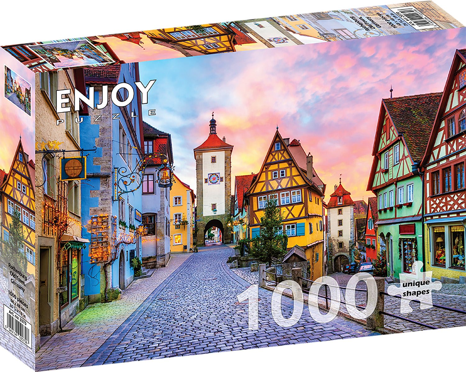 Rothenburg óváros, Németország ENJOY 1000 darabos kirakó puzzle (EN-2070 5949194020706) - puzzlegarden