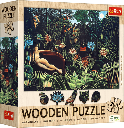 Rousseau - Az Álom - FA Kirakó! Trefl Wood Craft 200 darabos kirakó puzzle (TR-20253 5900511202533) - puzzlegarden