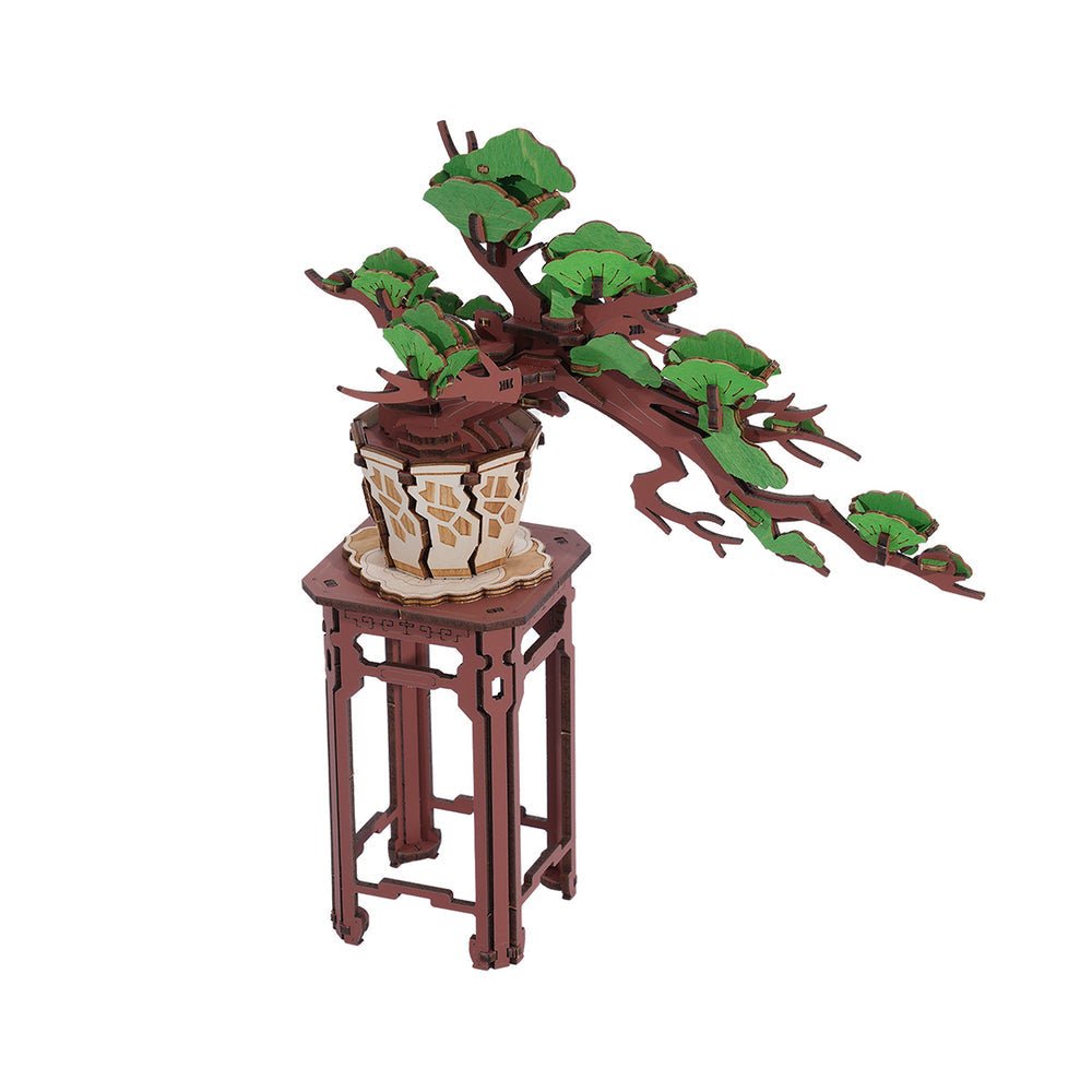 Rowood - Örökzöld fenyő bonsai Robotime 115 darabos kirakó puzzle (RO-TG510) - puzzlegarden