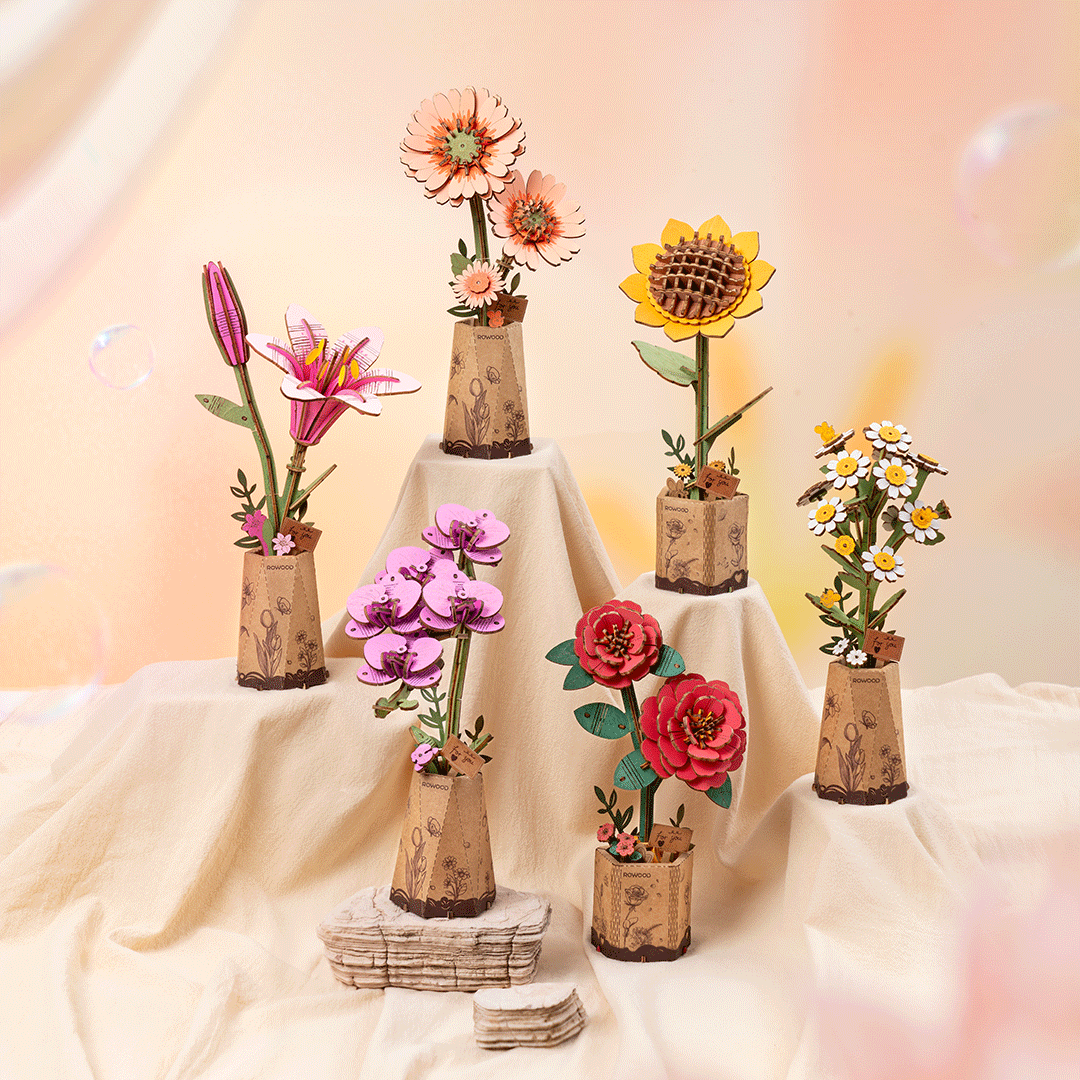 Rowood - Sakura - Cseresznyefavirág Robotime 113 darabos kirakó puzzle (RO-TW101) - puzzlegarden