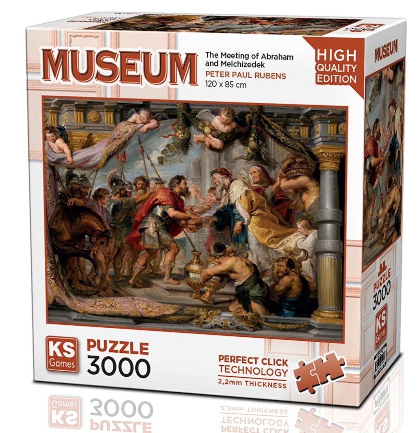 Rubens - Ábrahám és Melkisédek találkozása KS Games 3000 darabos kirakó puzzle (KS - 23018 8681842230187) - puzzlegarden