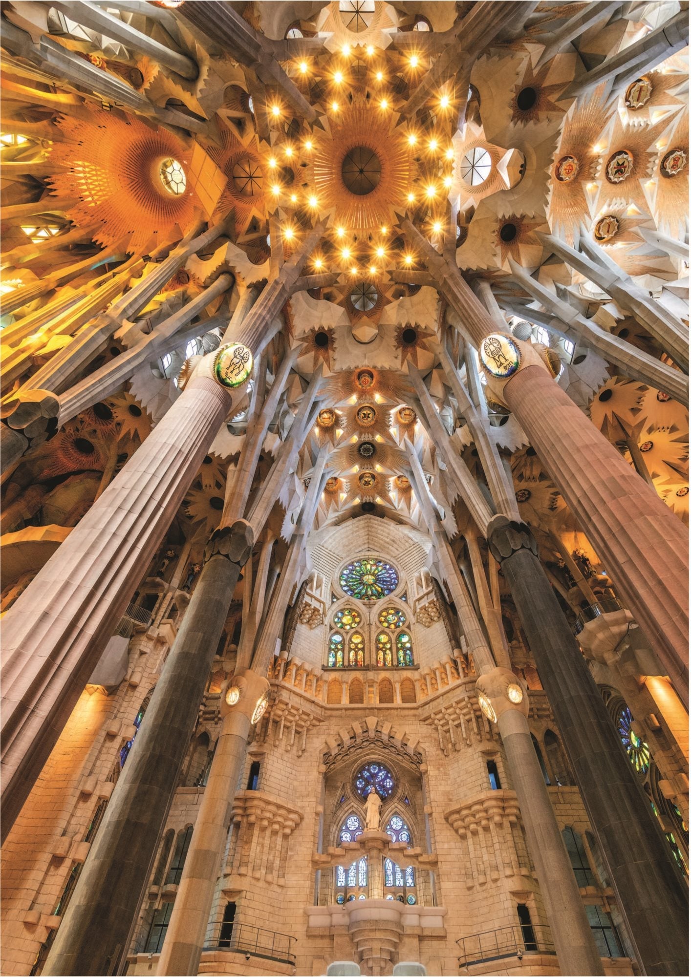 Sagrada Familia - belső tér Educa 1000 darabos kirakó puzzle (ED-19614 8412668196148) - puzzlegarden