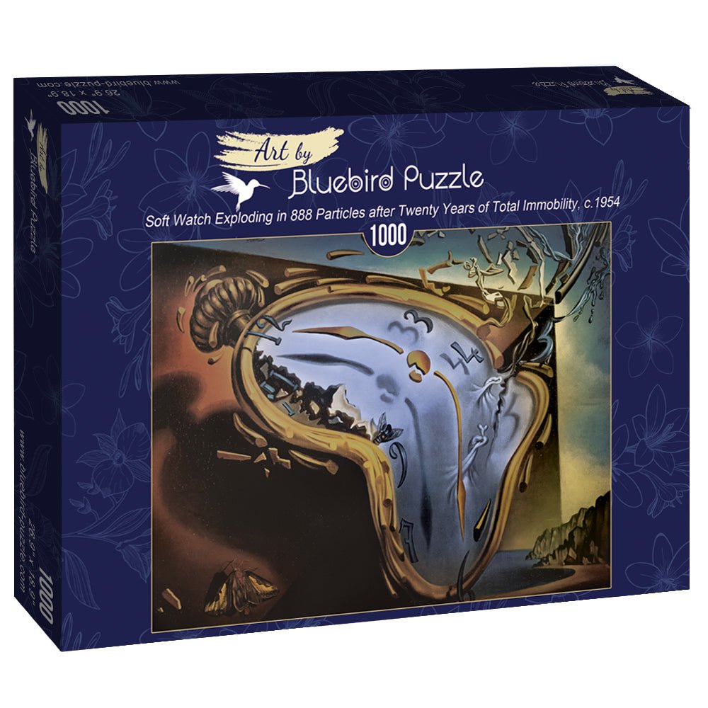 Salvador Dalí - Elfolyó idő Bluebird 1000 darabos kirakó puzzle (BB-P-60104 3663384601040) - puzzlegarden