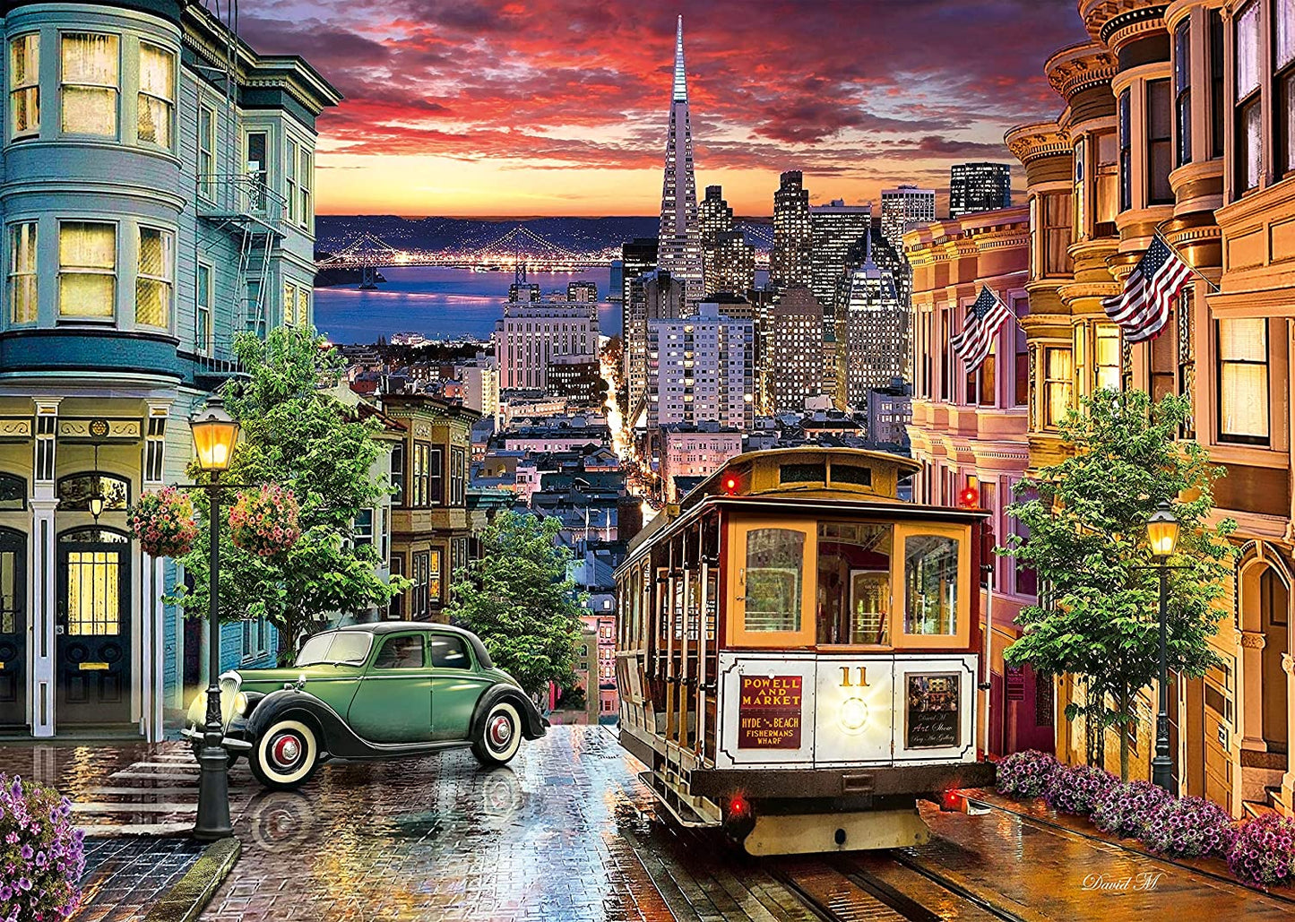 San Francisco Clementoni 3000 darabos kirakó puzzle (CL-33547 8005125335473) - puzzlegarden