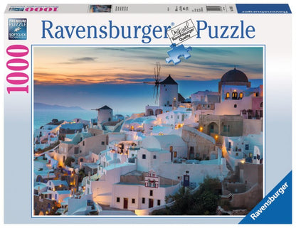 Santorini Este Ravensburger 1000 darabos kirakó puzzle (RA-19611 4005556196111) - puzzlegarden