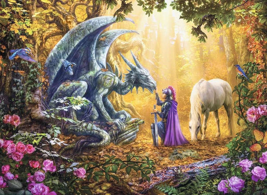 Sárkány Suttogó Ravensburger 500 darabos kirakó puzzle (RA - 16580) - puzzlegarden