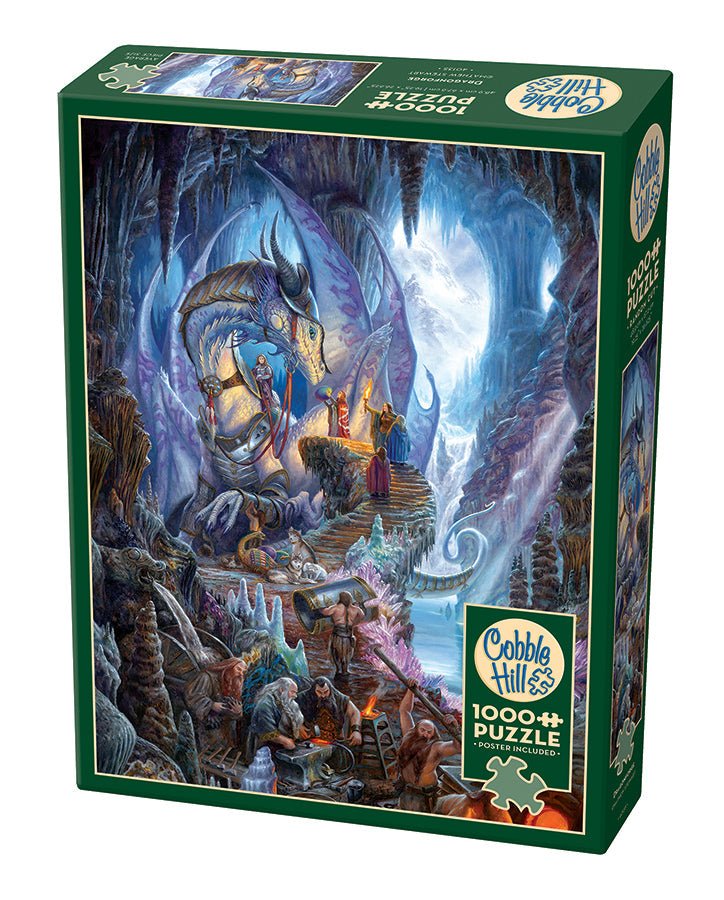 Sárkánykovács műhelye Cobble Hill 1000 darabos kirakó puzzle (CH - 40135) - puzzlegarden