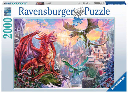 Sárkányország Ravensburger 2000 darabos kirakó puzzle (RA-16717 4005556167173) - puzzlegarden