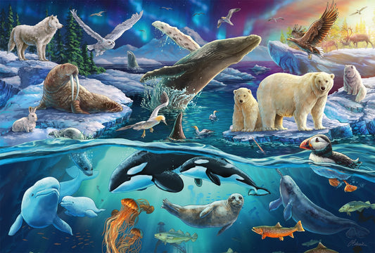 Sarkköri állatok Schmidt Spiele 150 darabos kirakó puzzle (SCH - 56484) - puzzlegarden