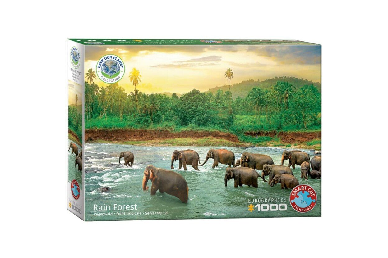 Save the Planet! - Esőerdő EuroGraphics 1000 darabos kirakó puzzle (EUR-6000-5540 628136655408) - puzzlegarden