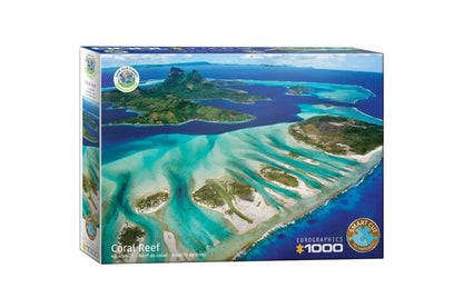 Save the Planet! - Korallzátony EuroGraphics 1000 darabos kirakó puzzle (EUR-6000-5538 628136655385) - puzzlegarden