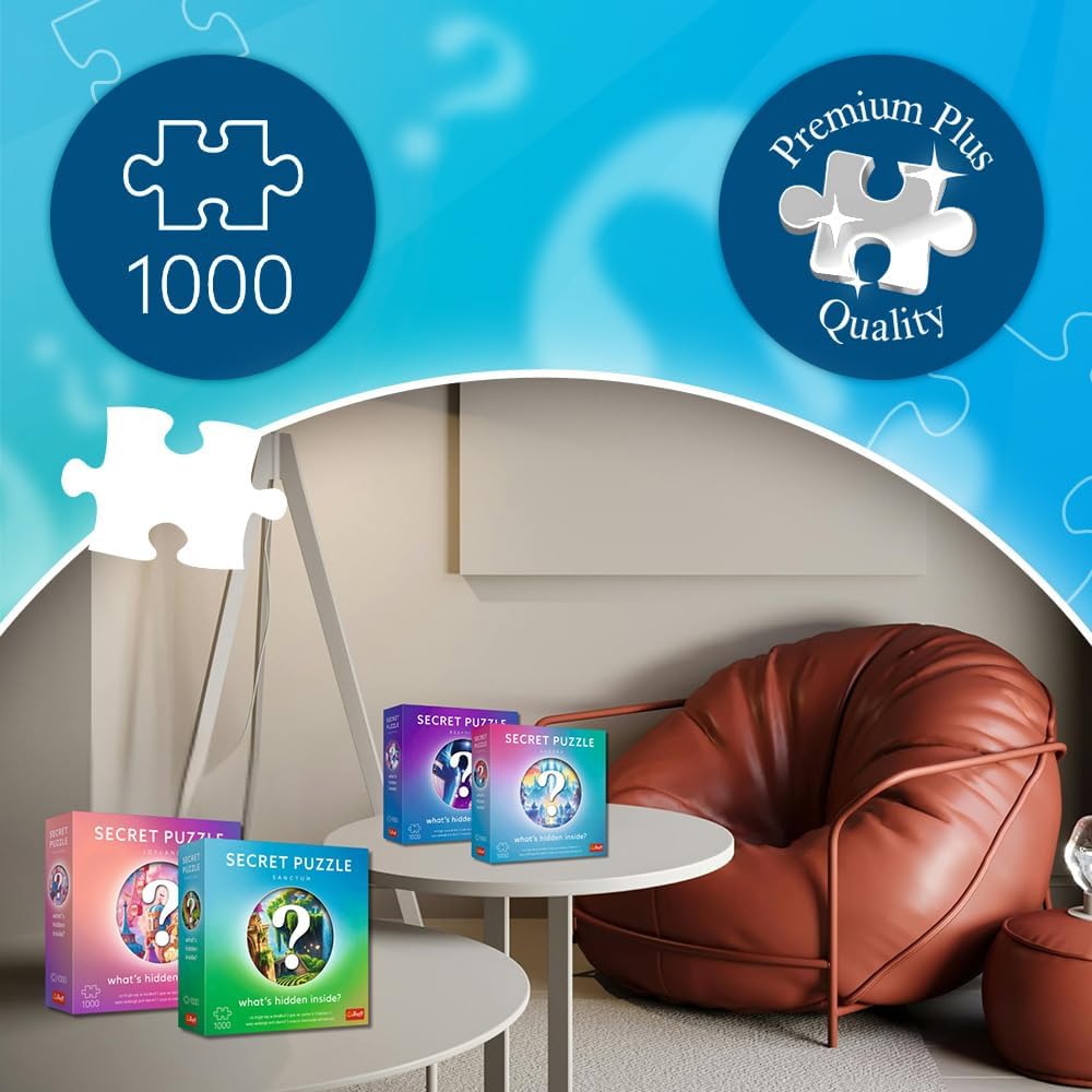 Secret Puzzle – Sarki fény Trefl 1000 darabos kirakó puzzle (TR-12105) - puzzlegarden