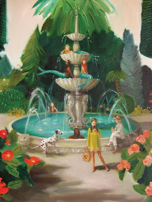 Sellő - szökőkút New York Puzzle Company 1000 darabos kirakó puzzle (NYPC - NPZJH2205) - puzzlegarden
