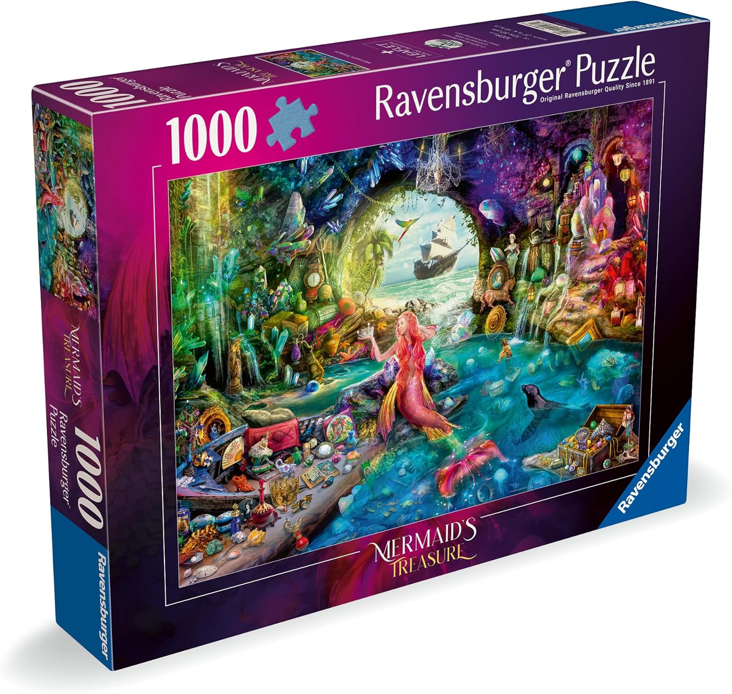 Sellők kincse Ravensburger 1000 darabos kirakó puzzle (RA-12001577) - puzzlegarden
