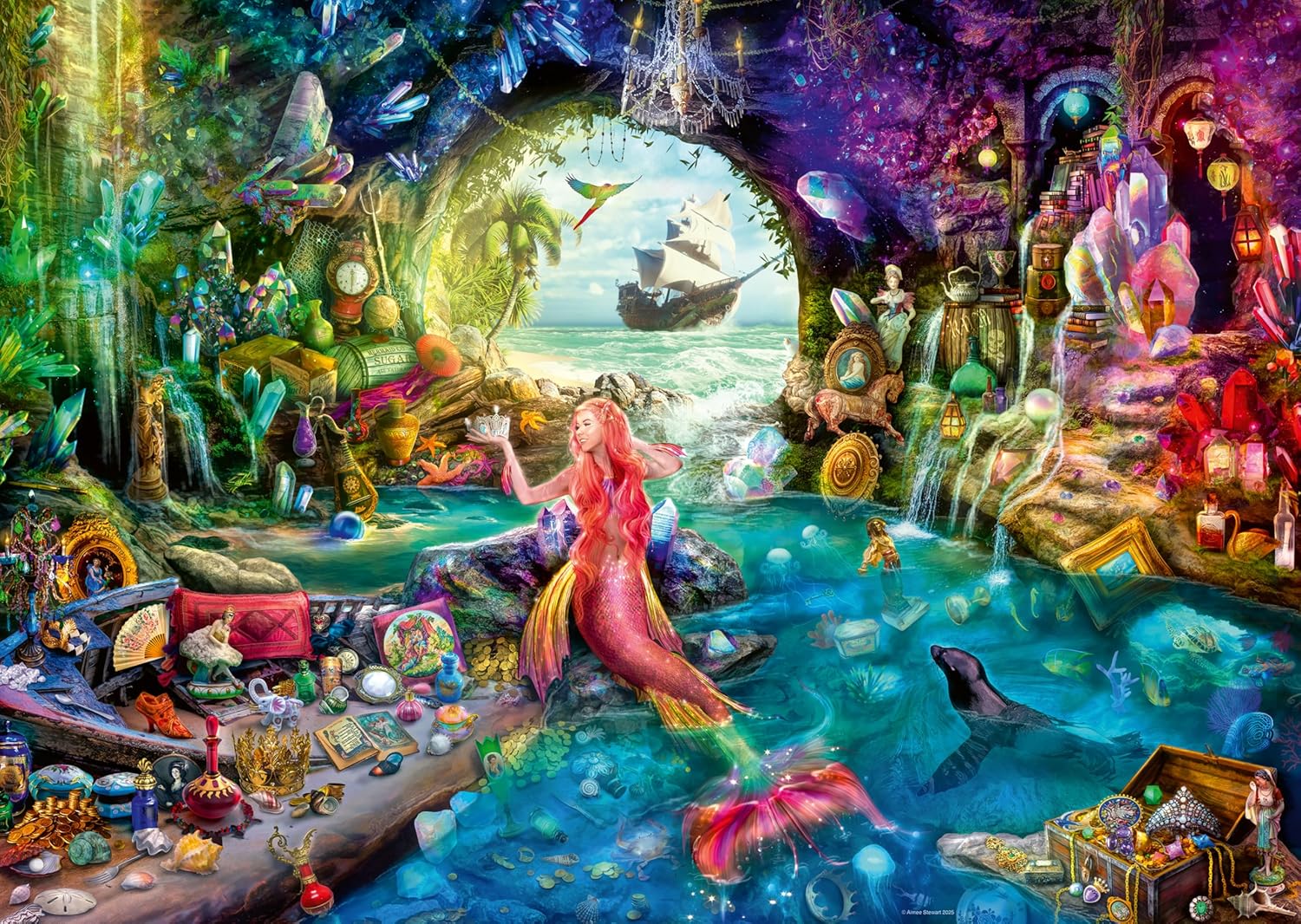 Sellők kincse Ravensburger 1000 darabos kirakó puzzle (RA-12001577) - puzzlegarden